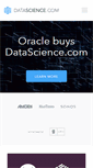 Mobile Screenshot of datascience.com