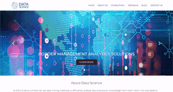 Desktop Screenshot of datascience.co.nz
